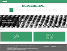 Tablet Screenshot of bulloneriabellicini.com
